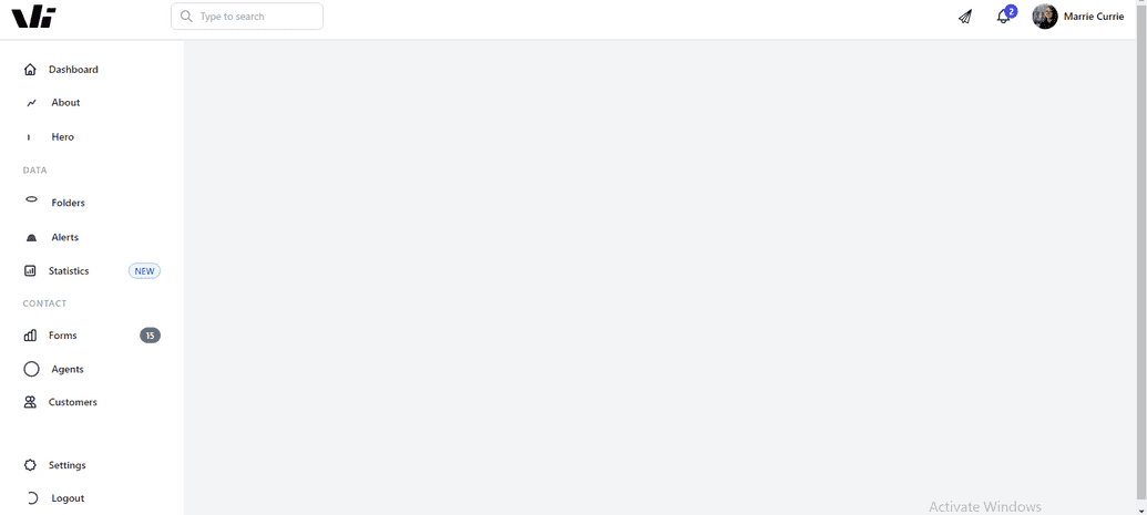 React Tailwind sidebar