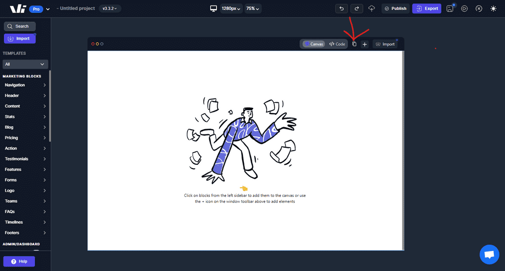 Copy code Tool
