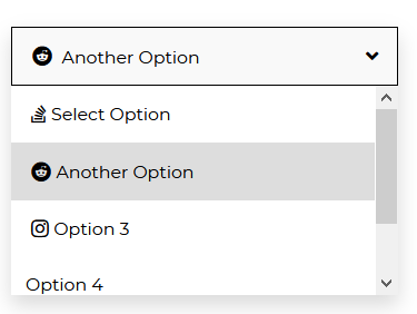 Contrast React Bootstrap 5 Default Select2 button